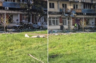 Фото 2 — "Укрпошта" постраждала від атак РФ: пошкоджено відділення у Києві, можливі затримки в доставці у Херсон