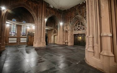 Фото 2 — У костелі святого Миколая у Києві завершили протиаварійні роботи після пожежі: за все заплатив український бізнес