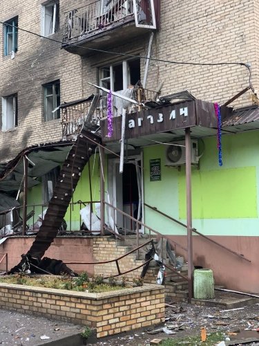 Фото 5 — Славянск подвергся массированному обстрелу. Один человек погиб