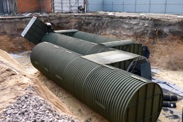 Модульне підземне укриття у Бородянці