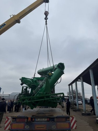 Фото 4 — Фермеры Херсонской области получили от ООН оборудование для хранения и обработки зерна