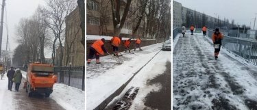 Фото 2 — Кличко предупредил: автомобили, мешающие снегоуборочной технике в Киеве, будут эвакуированы
