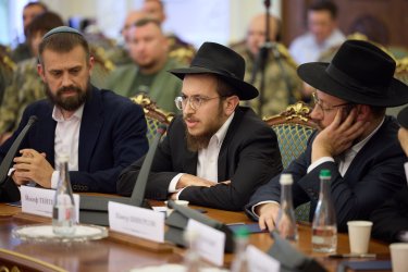 Фото 49 — Зеленський зустрівся з єврейським духовенством напередодні Рош га-Шана (ФОТО, ВІДЕО)
