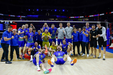 Фото 2 — Україна вперше в історії вийшла у плейоф Ліги націй з волейболу