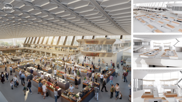 Фото 2 — Каким может стать Житний рынок: Inzhur представил вариант проекта с 10% годовой прибыли