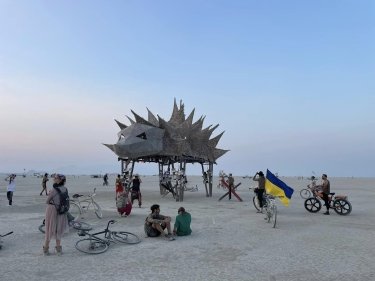Фото 3 — "Храм ежа" и "Феникс": на фестивале Burning Man представили две инсталляции от Украины (ФОТО/ВИДЕО)