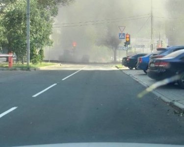 Фото 2 — В Донецке "прилетело" в "администрацию" главаря "ДНР" Пушилина