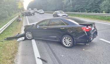 ДТП, в котором, вероятно, пострадал Копыленко. Фото: Главное управление Нацполиции во Львовской области