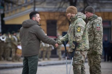 Фото 18 — "Февраль. Год. Несокрушимость": в Киеве прошли торжественные мероприятия к годовщине войны (ФОТО/ВИДЕО)
