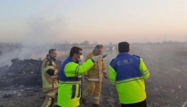 Фото 3 — В Тегеране потерпел крушение самолет МАУ, погибли все пассажиры (ВИДЕО)