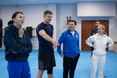 Фото 8 — Зірки спорту, кіно та новин прийняли виклик 7-го корпусу ДШВ до свята десантників: хто з відомих облич витримав 7 хвилин випробувань від Десантно-штурмових військ?