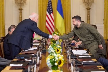 Фото 5 — Танки Abrams будуть в Україні наступного тижня, пакет допомоги на $325 млн: підсумки зустрічі Зеленського з Байденом