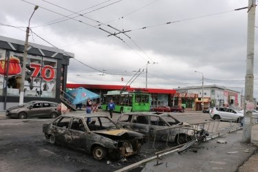 Фото 5 — Ракетный удар по Харькову: пострадали исключительно мирное население и социальная инфраструктура (ФОТО)