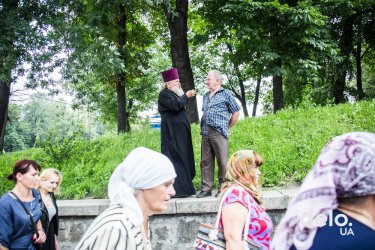 Фото 54 — "Мы сюда приехали мира просить" — как в Киеве прошел Крестный ход УПЦ МП (фото)