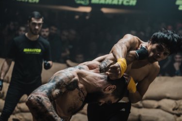 Фото 8 — В Киеве прошел восьмой турнир по боям на голых кулаках от промоушена "Махач" (ФОТО)