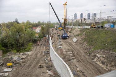Фото 14 — Кличко озвучив термін запуску Подільського мосту для автівок (ФОТО)