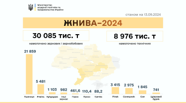 Фото 2 — В Україні зібрали майже 40 млн тонн нового врожаю: яка область у лідерах