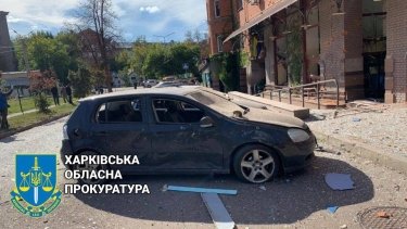 Фото 7 — Правоохранители расследуют обстрел жилых кварталов Харькова 9 сентября: 14 раненых (ФОТО)