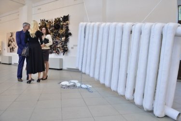 Фото 11 — Выставка "Опір матеріалів": как мягкие украинцы превращаются в железных воинов (ФОТО)