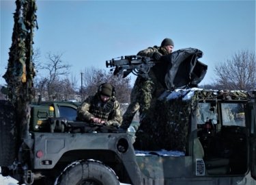Фото 5 — Противоповетренная оборона Киева: как выглядят мобильные группы для борьбы с "Шахедами" (ФОТО)