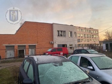 Фото 18 — Атака дронов на центр Киева: из-за разрушения дома на Банковой есть погибшая, загорелся и корпус НБУ (ФОТО)