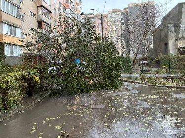 Фото 3 — Из-за непогоды в Украине заработал штаб по ликвидации ЧС на дорогах: самая проблемная - Одесская область (ФОТО)