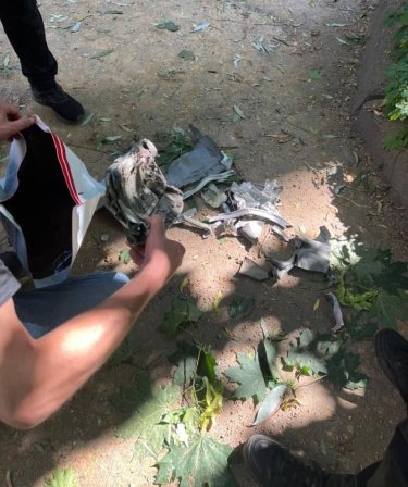 Фото 5 — Ракетный обстрел Киева: вражеский снаряд повредил водопроводную магистраль во дворе детсада (ФОТО)