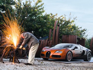 Фото 6 — Bugatti построил "самый быстрый арт-объект в мире"