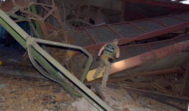 Фото 10 — Военные показали фото последствий удара по ОПЗ (ФОТО, ВИДЕО)