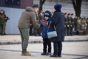Фото 16 — "Февраль. Год. Несокрушимость": в Киеве прошли торжественные мероприятия к годовщине войны (ФОТО/ВИДЕО)