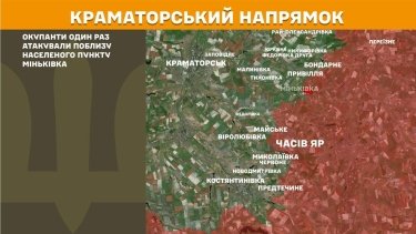 Фото 21 — Карта боевых действий в Украине на 22 июня 2026 года