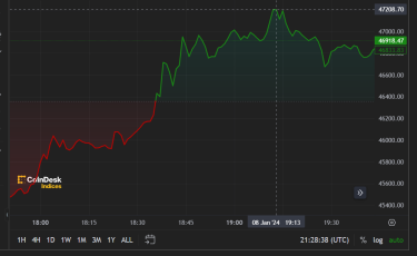 Фото 2 — Біткоїн досяг 20-місячного максимуму і перевищив 47 тисяч доларів