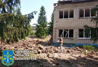 Фото 6 — На Харківщині росіяни обстріляли дитячий табір (ФОТО)