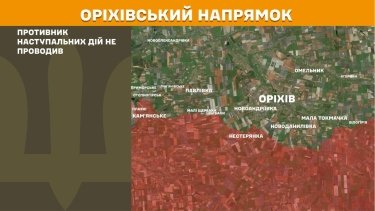 Фото 25 — Карта бойових дій в Україні на 1 липня 2026 року
