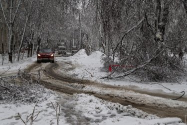 Фото 67 — На юге Украины из-за снега закрыли дороги, фуры не пускают даже в Киев (ФОТО, ВИДЕО)