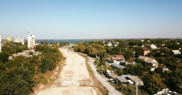 Фото 4 — Вокруг города Днепр начали строить еще одну магистраль (ФОТО)