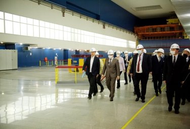 запуск гидроагрегата №3 Ташлыкской ГАЭС