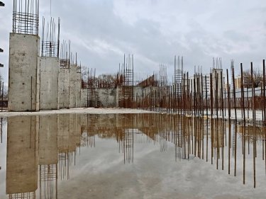 Будівництво дев’ятиповерхівки у Бородянці