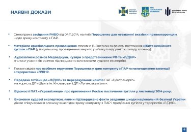 Порошенко, госизмена