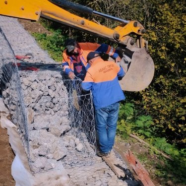Фото 4 — На Львовщине укрепляют горную дорогу для предотвращения оползней: какие работы выполнены