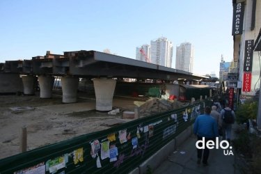 Фото 5 — Затянется ли реконструкция Шулявского путепровода из-за проблем с цехом "Большевика"
