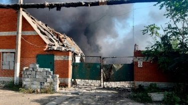 Фото 5 — Боевики обстреляли Авдеевку: ранены восемь военных, ж/д сообщение с городом прервано