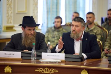 Фото 46 — Зеленський зустрівся з єврейським духовенством напередодні Рош га-Шана (ФОТО, ВІДЕО)