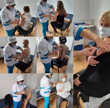 Фото 2 — Запись через Viber и 160 прививок за три часа: как проходит вакцинация в маленьких городах