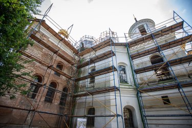 Фото 2 — Президент "Рошен" Вячеслав Москалевский передал 50 млн грн на реставрацию Спасской церкви — фото