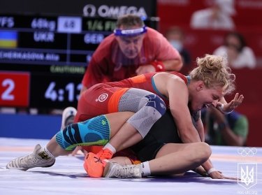 Фото 2 — Олимпиада-2020: борец Алла Черкасова завоевала седьмую медаль для сборной Украины
