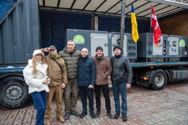 Фото 2 — Генераторы и мобильная котельная из Дании помогут Киеву во время энергетического кризиса