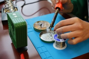 Фото 3 — Образовательный проект за 13 млн грн: в учебном заведении Львовщины появился 3D-принтер для печати цементом