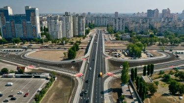 Фото 6 — Зменшить затори: у Києві відкрили з'їзди та рух на двох нових шляхопроводах (ФОТО)