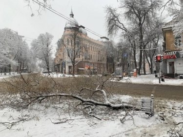 Фото 18 — На юг Украины обрушился снегопад, в Одессу закрыли въезд фурам (ФОТО, ВИДЕО)